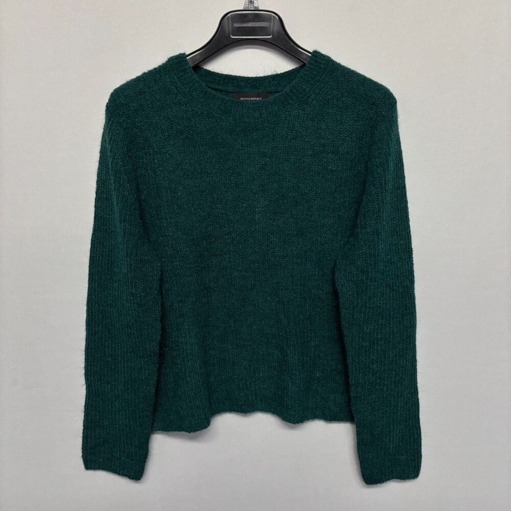 NWT Banana Republic Women Wool Alpaca Blend Sweater Size Large HO24 D131 -2
